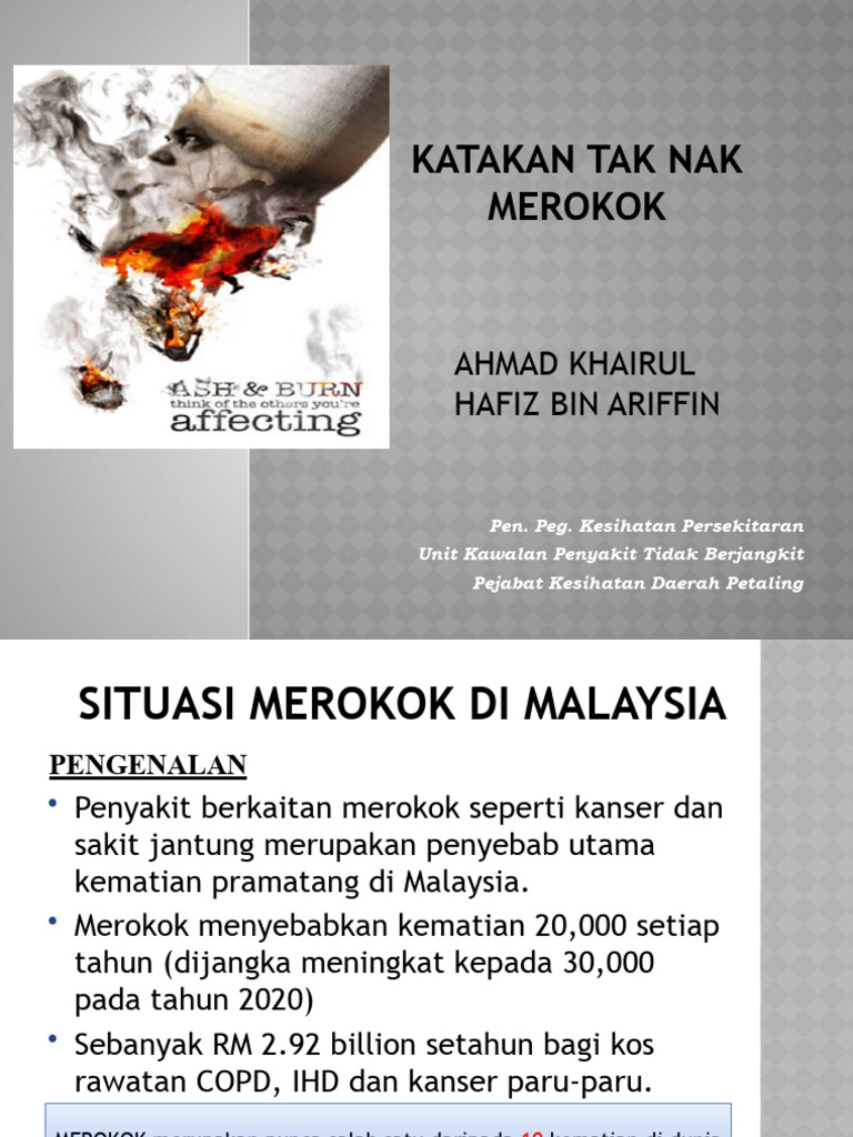 Bahaya Merokok Dan VAPE | PDF