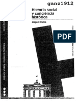 KOCKA, JÜRGEN - Historia Social y Conciencia Histórica (OCR) (Por Ganz1912)