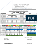 JADWAL PELAJARAN PUASA 23-24