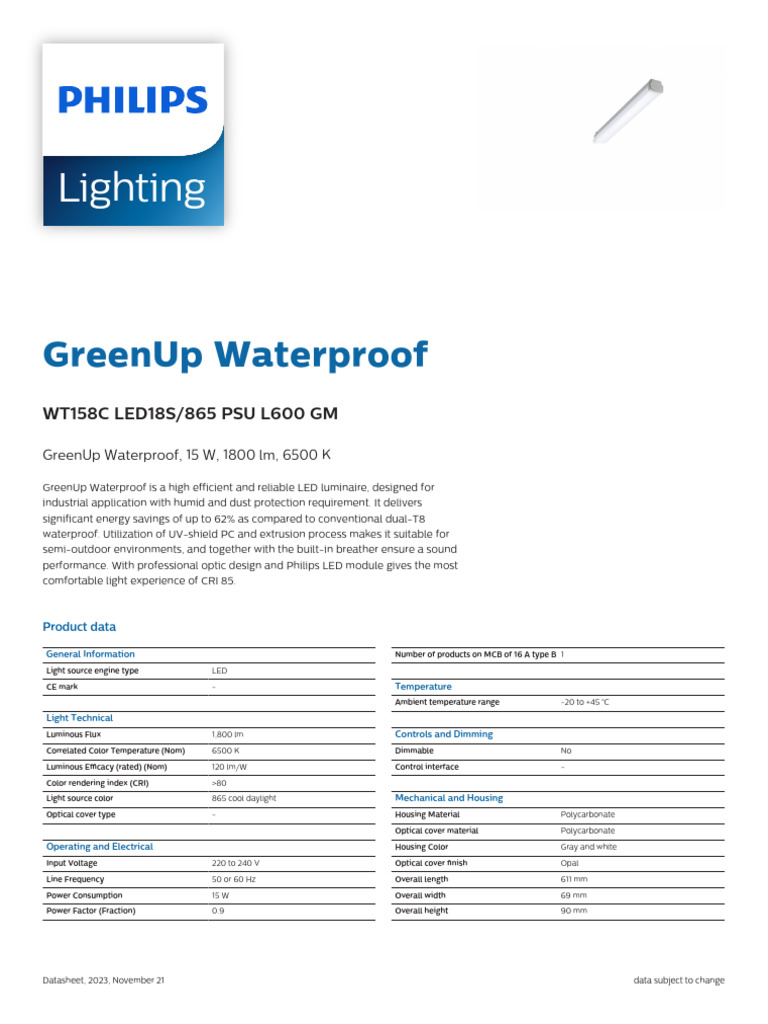 Industrial LED Lighting Solution | PDF | Lighting | Electrical Engineering