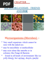 Microorganisms: Friend or Foe? Class 8 Notes | PDF | Microorganism ...