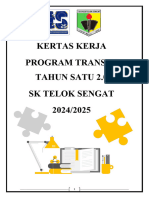 Kertas Kerja Program Transisi 2024 SK Telok Sengat