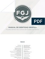 Manual de Identidad FGJEM 2022 Gris Acero