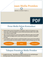 Perencanaan Media Promkes - Media Audio