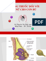 Sử Dụng Thuốc Đối Với Phụ Nữ Cho Con Bú