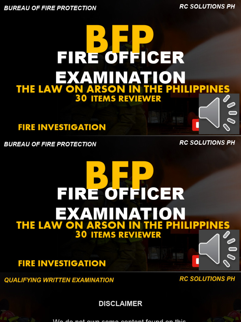 Arson Law Of The Philippines