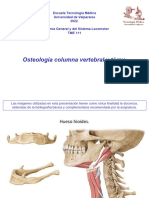 Catedra 3 Esqueleto Axial Columna V. y Torax Oseo TM UV 2022.