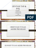 Orientasi Tap & PTK Kelompok 3