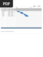 Gannt Chart