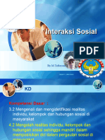 interaksi sosial Faktor dan bentuk interaksi sosial