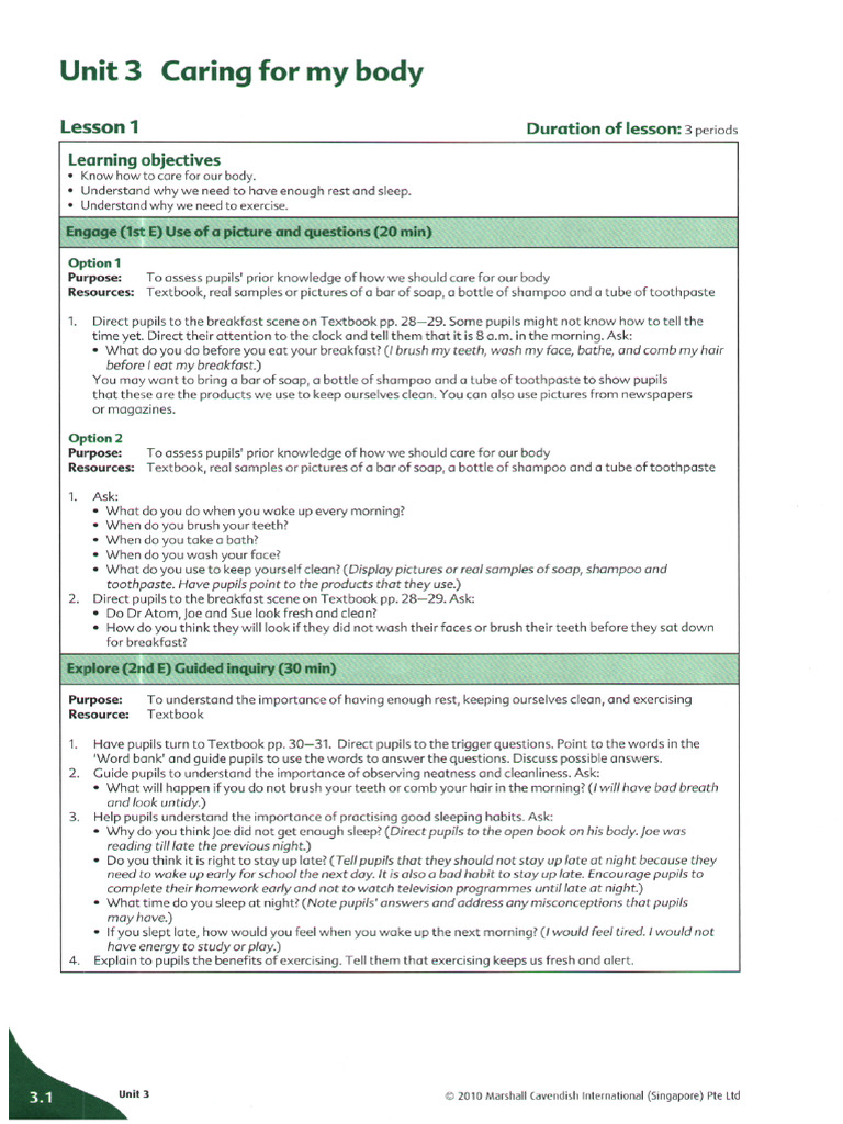 Unit 3 Pdf Meal Foods