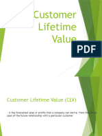 Customer Life Time Value & New Product Development