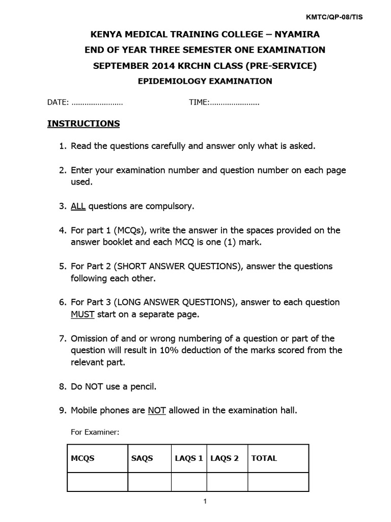 Epidemiology 1 Pdf Epidemiology Health Economics