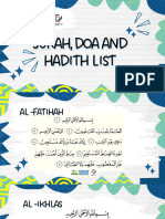 Parents Handbook - Hafazan Surah, Doa, and Hadith Genius Aulad