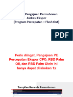 SSm Perijinan - PE Percepatan Ekspor CPO, RBD Palm Oil, dan RBD Palm Olein V.1