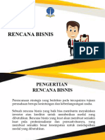 SESI 1, RENCANA BISNIS