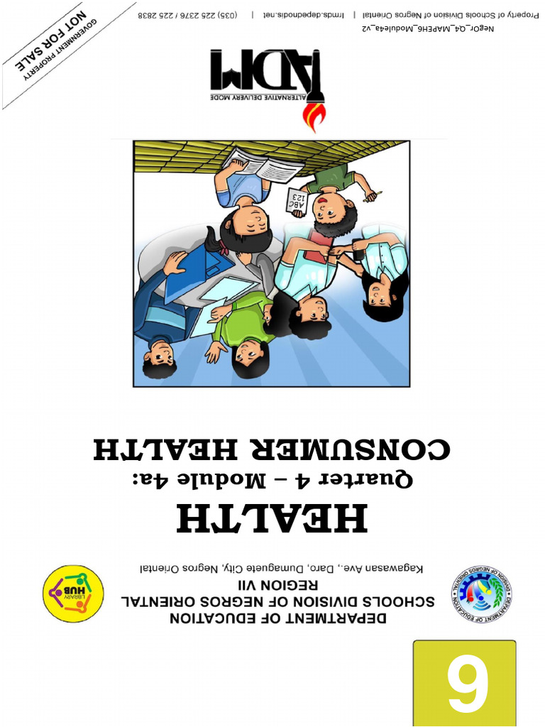 Health6 Q4 Module4a v2 PDF Analgesic Over The Counter Drug