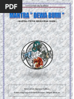 Download Mantra Dewa Bumi by AARIEFMADROMI SN73193170 doc pdf