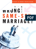 What's Wrong With Same-Sex Marriage