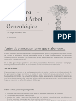 Guía para Armar El Árbol Genealógico