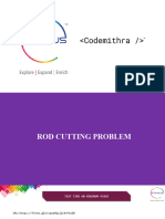 Rod Cutting Problem