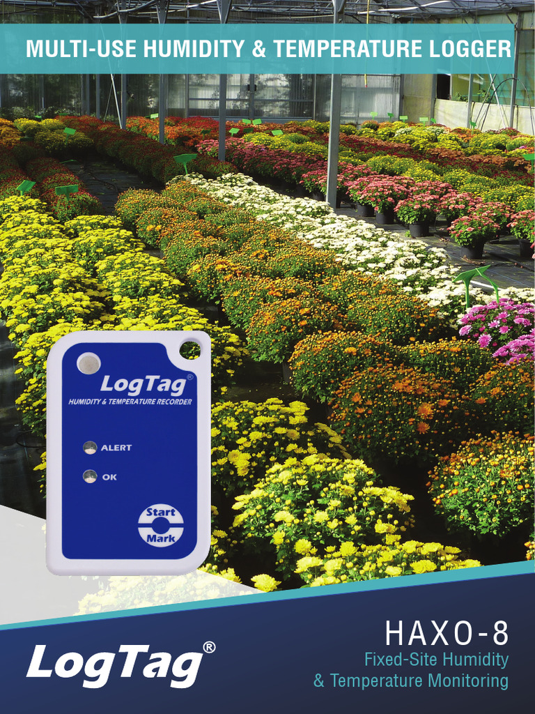 LogTag HAXO-8 Brochure | Download Free PDF | Humidity | Sensor