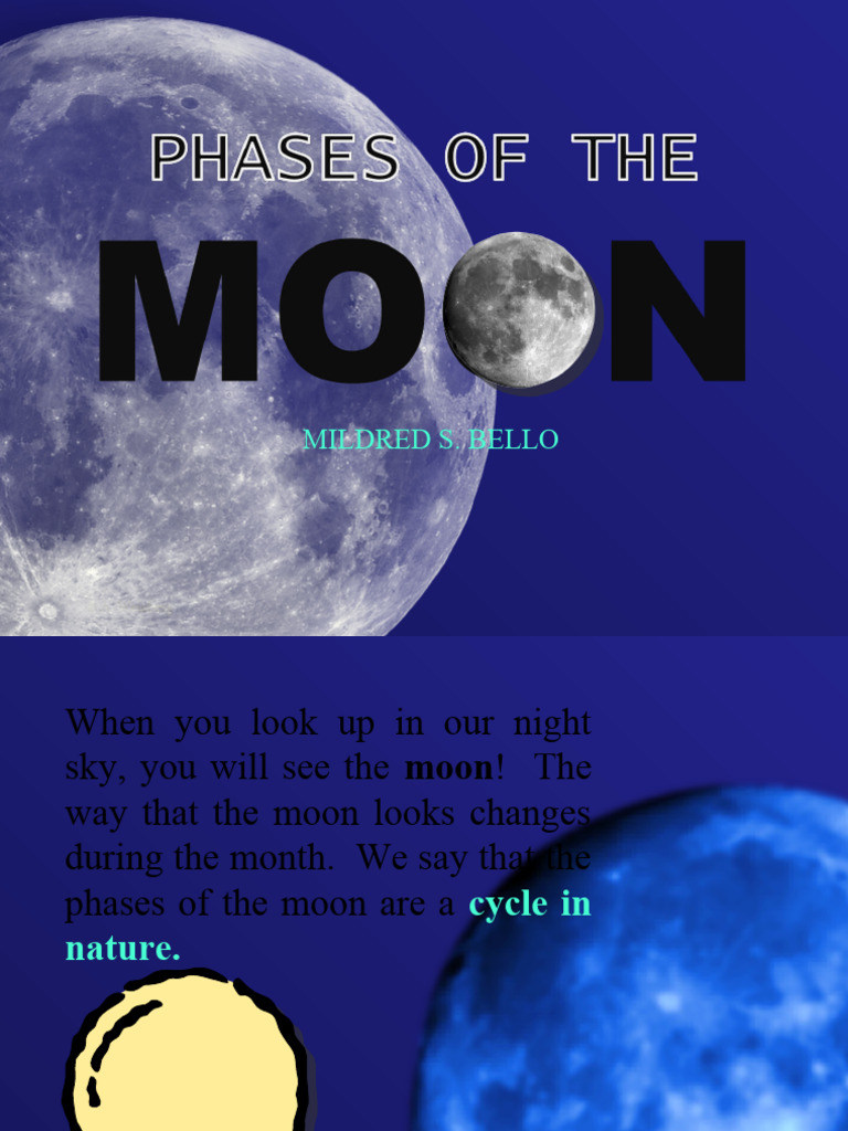 Phases of The Moon 2 | PDF | Moon | Local Interstellar Cloud