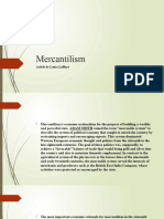 Mercantilism