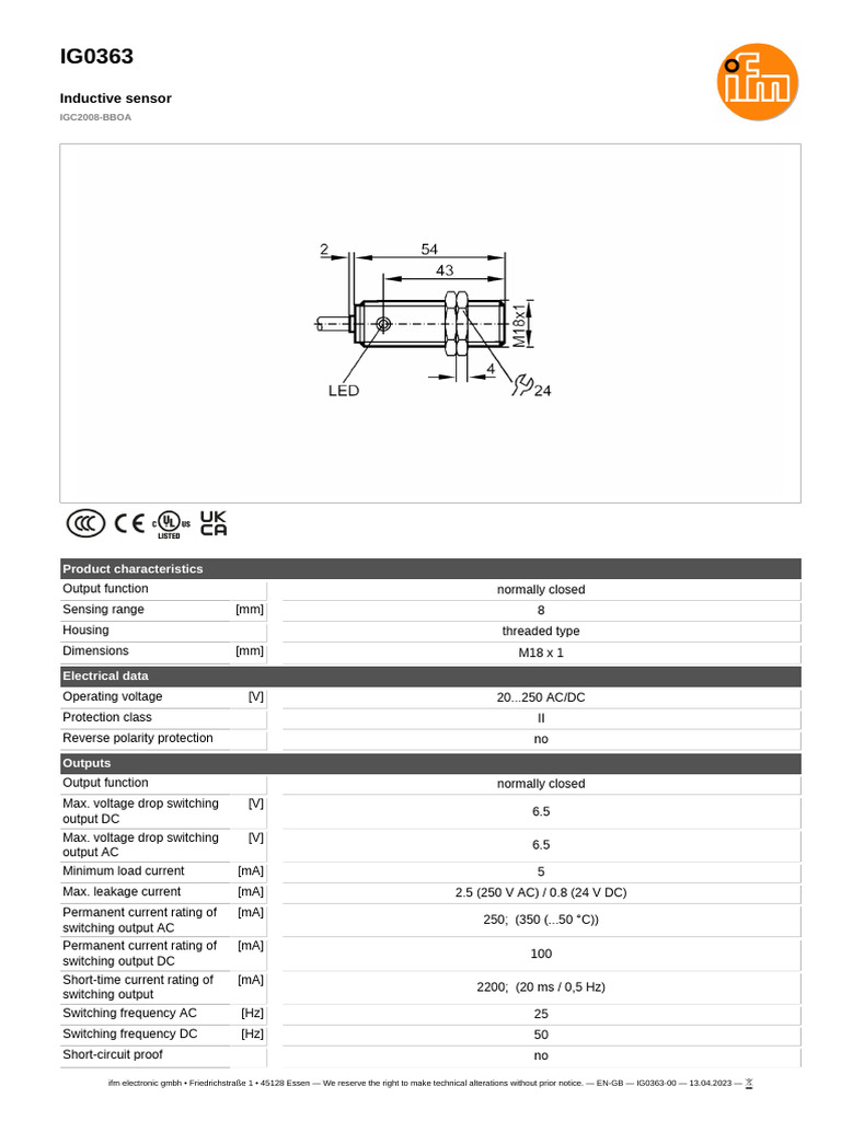 IG0363-00_EN-GB | PDF | Alternating Current | Fuse (Electrical)