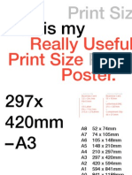 Print Size Poster
