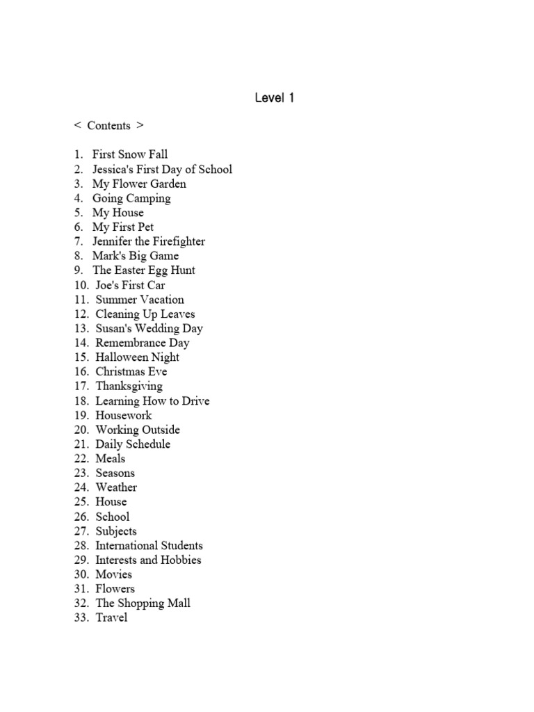 Level 01 | PDF