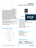 RFSA4013 Data Sheet