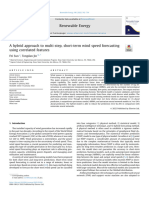 A Hybrid Approach To Multi-Step, Short-Term Wind Speed Forecasting Using Correlated Features