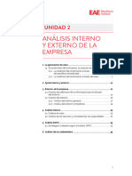 M1U2 - Análisis Interno y Externo de La Empresa - 22021