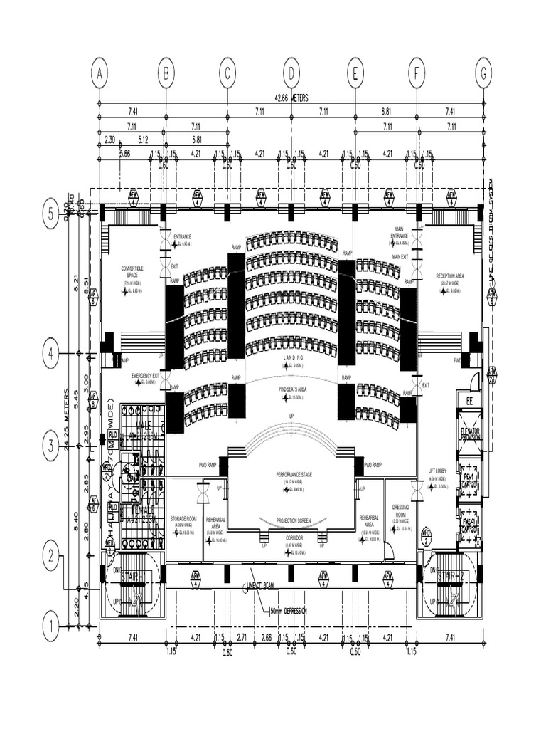 BUILDING UTILITIES_GROUND FLOOR PLAN_FINALss-Model | PDF | Buildings