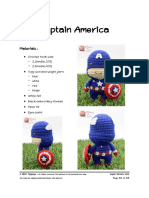 Captain America Crochet