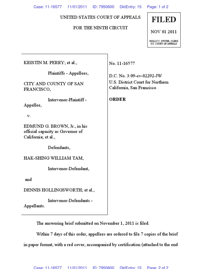 Filed: Order | PDF