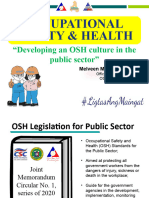 OSH Legislation For Public Sector