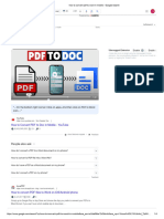 How To Convert PDF To Word in Mobile