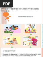 Unit 5 Introduction To Community Health Nursing