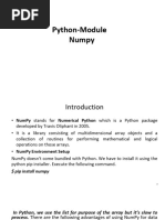 Module Numpy