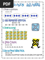 Download Multiplication Strategy Poster_3rd Grade by Clary French SN73198115 doc pdf