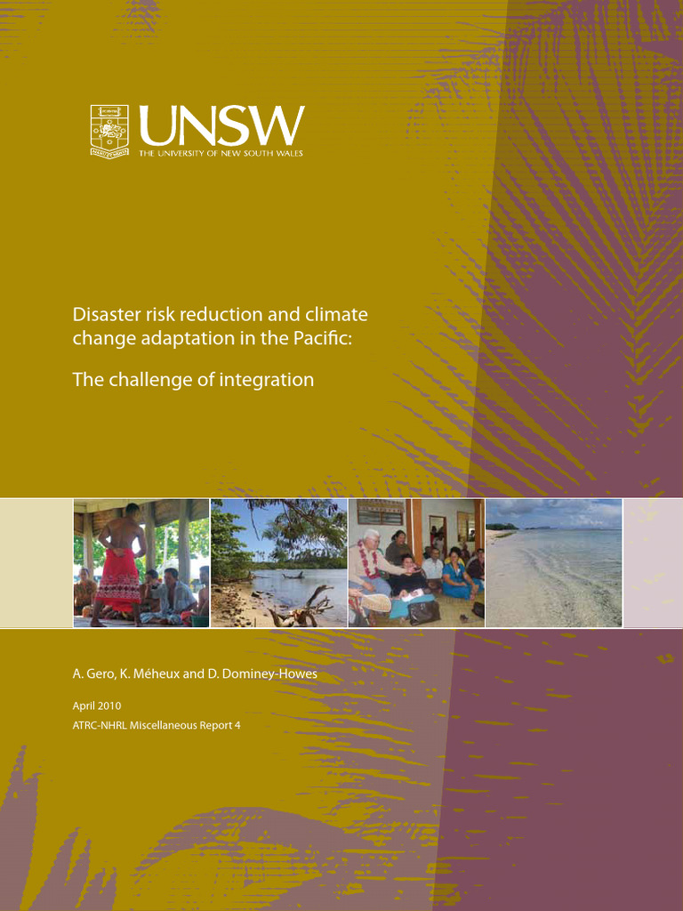 Integrating DRR and CCA in the Pacific | PDF | Disaster Risk Reduction ...