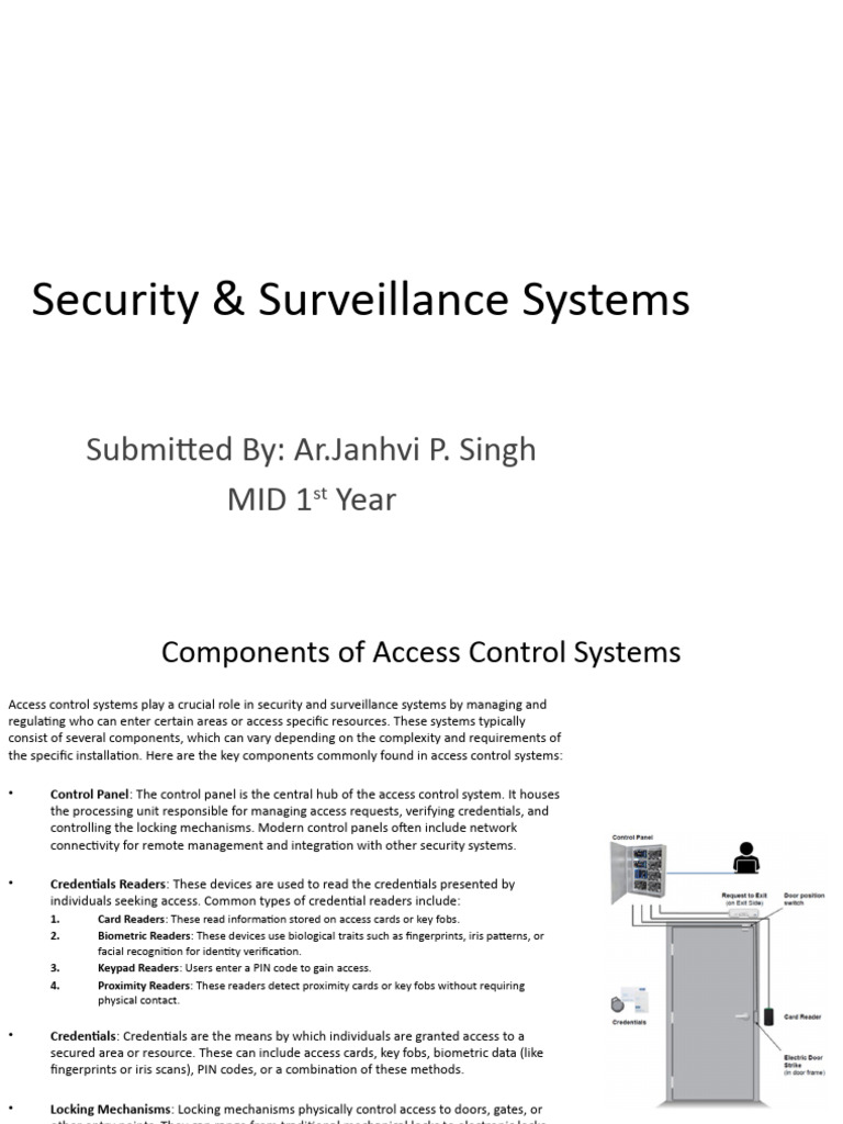 Access Control Systems Overview | PDF | Access Control | Radio ...