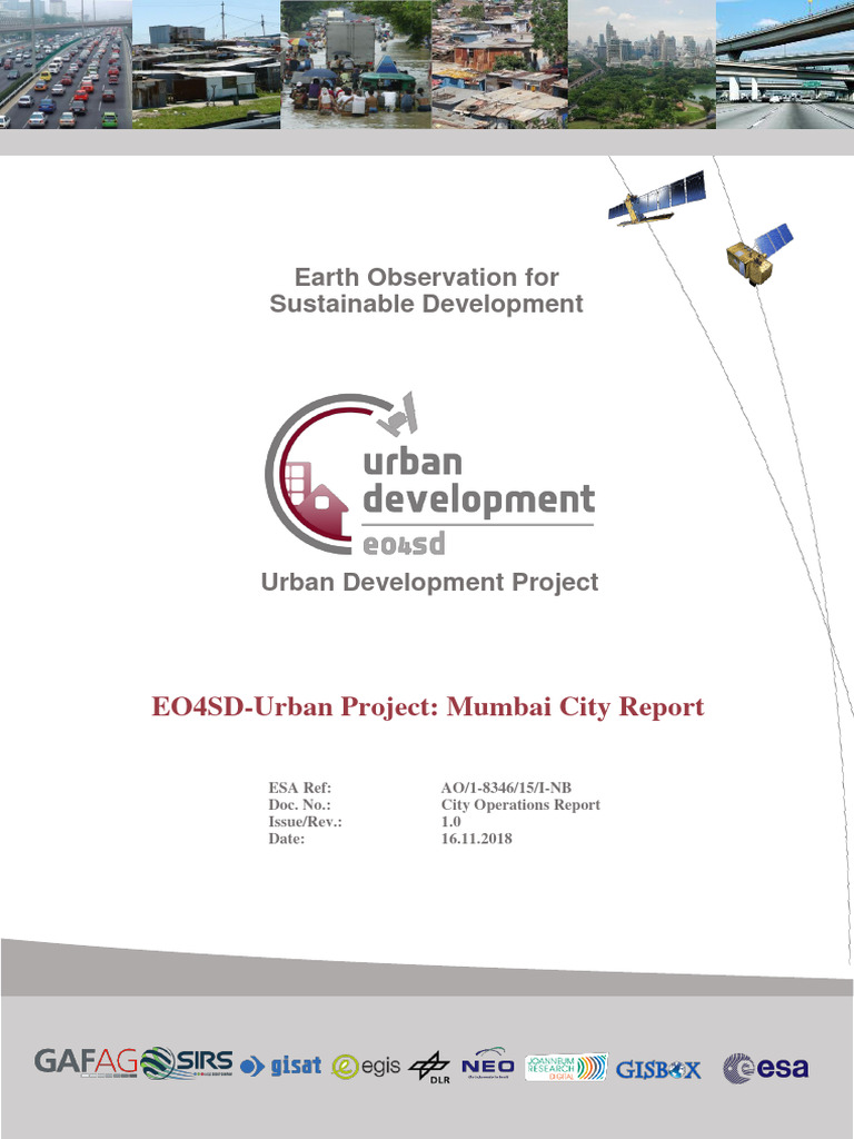 Eo4sd-Urban Mumbai Operations Report 1 0 | PDF | Geographic Information ...