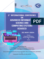 Third International Conference BCA 2024