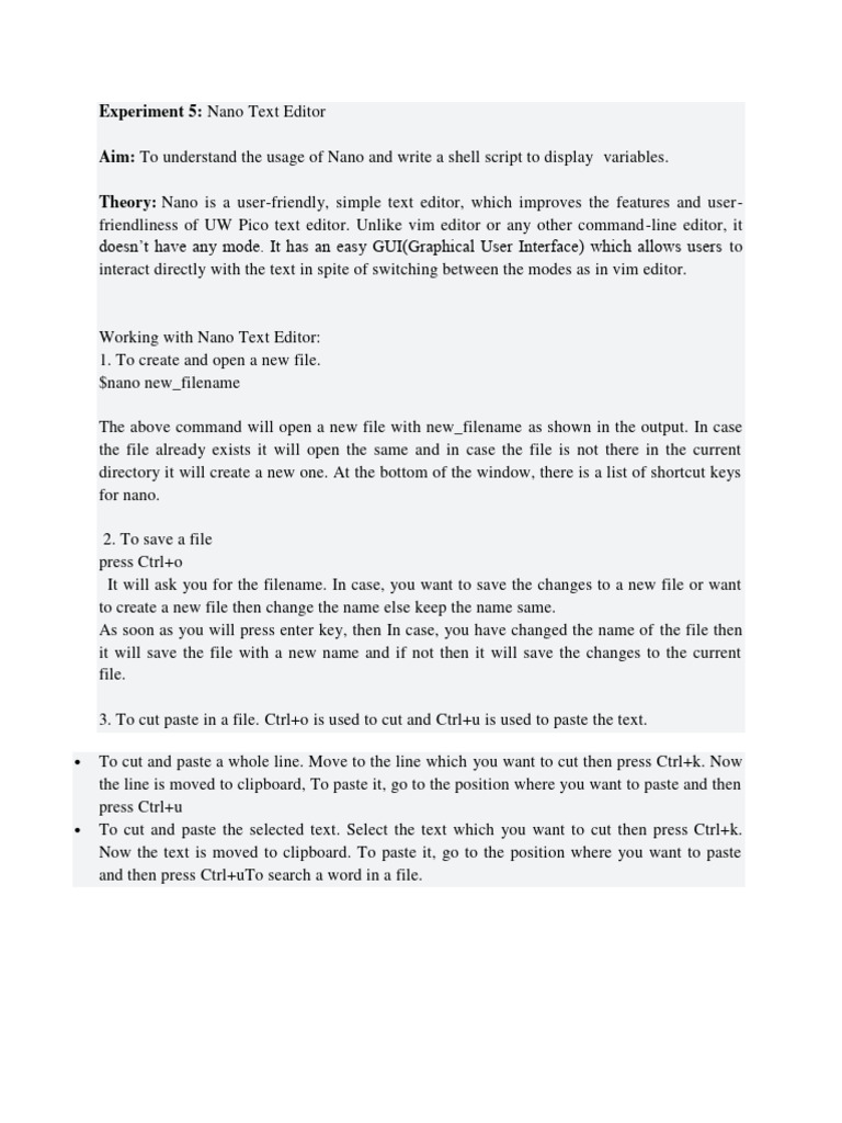 Exp 5 | PDF