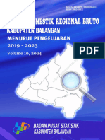 Produk Domestik Regional Bruto Kabupaten Balangan Menurut Pengeluaran 2019-2023