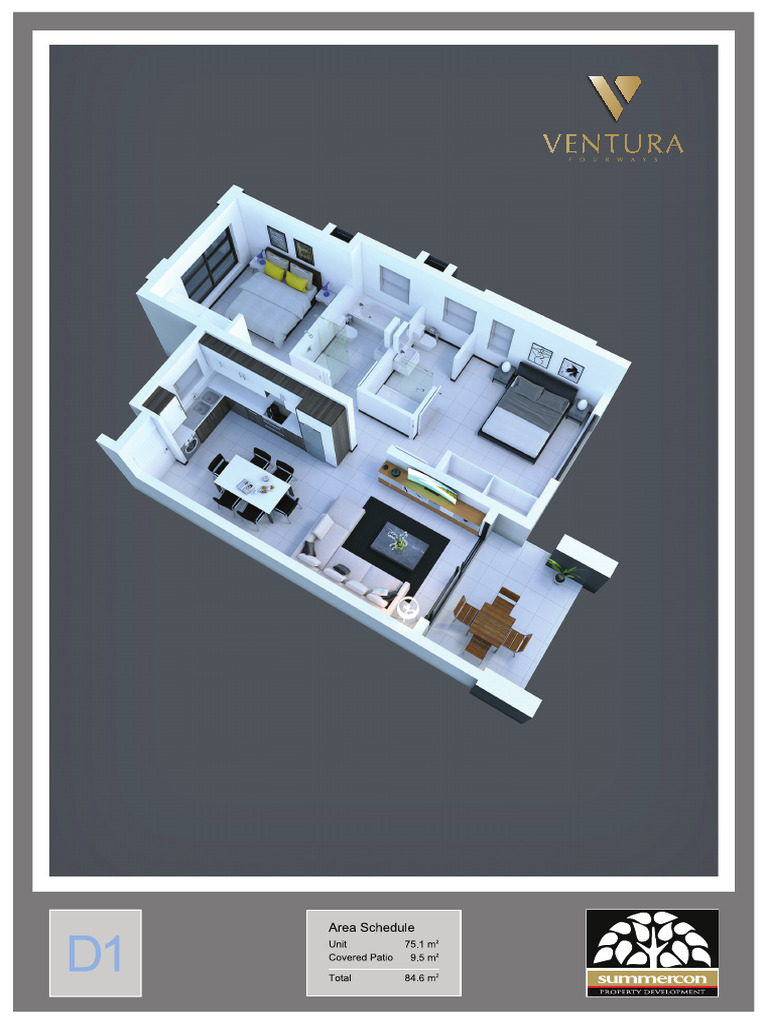 Elegant Executive Apartment Floor Plan Layout Configurations
