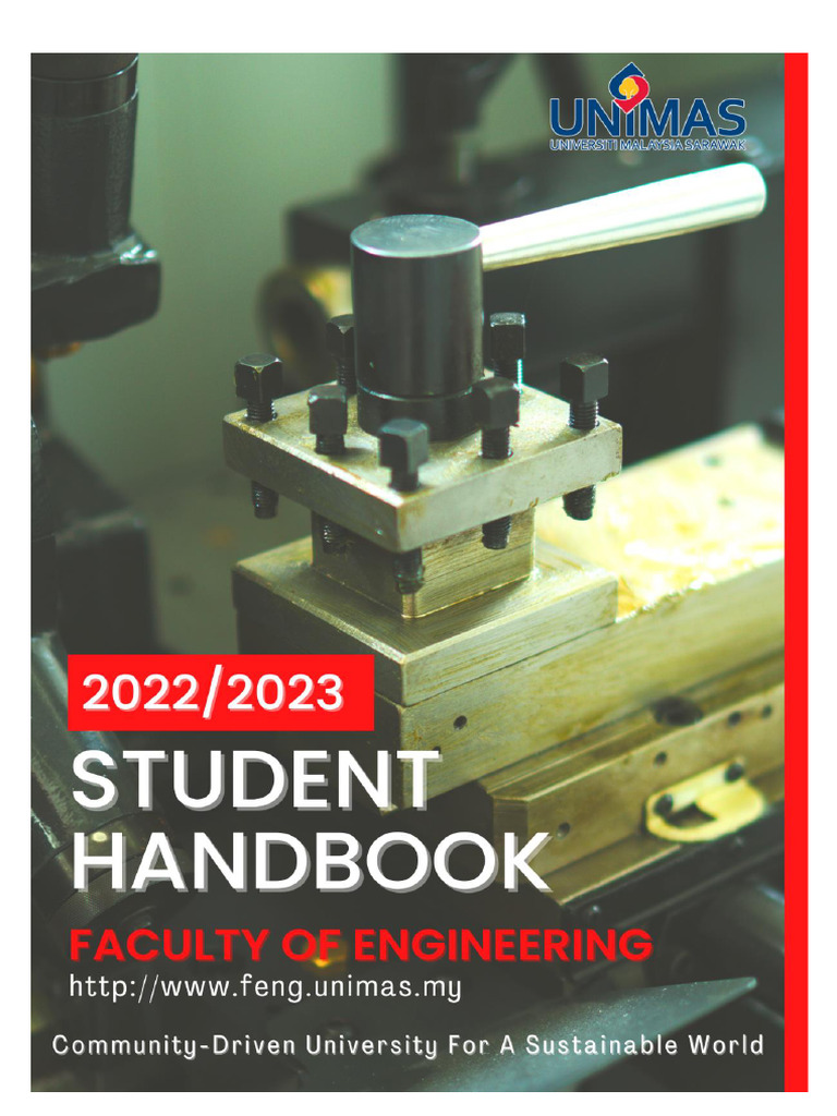 UNIMAS Engineering Student Handbook 2022 | PDF | Academic Degree ...
